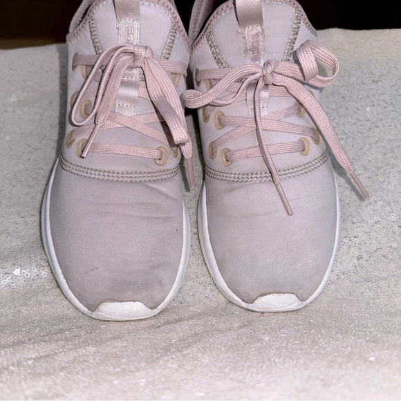 Women's Light Pink Adidas Cloudfoam Shoes - Picture 7 of 7